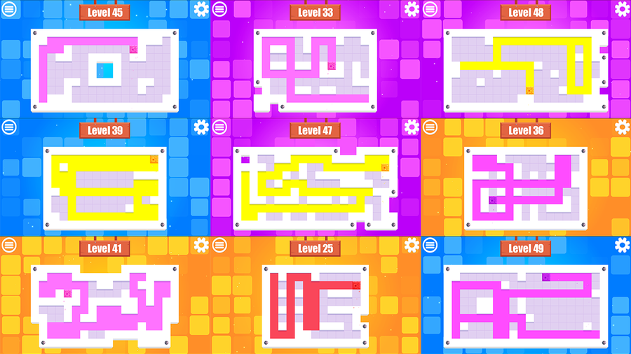 Paint Sponges Puzzle HTML5 Game by DevIndieStudio CodeCanyon